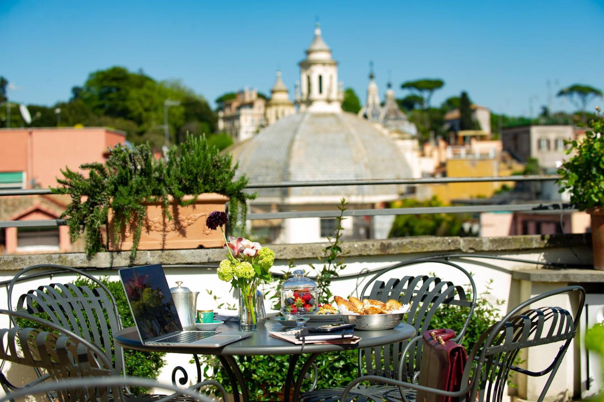 Hotel Locarno Roma Exterior foto